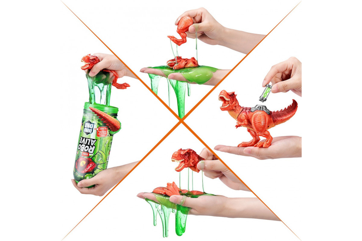 Интерактивный игровой набор ДНК Тиранозавра Pets & Robo Alive 71139A