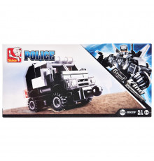 Детский конструктор Полицейская серия Police SLUBAN M38-B0635-6, 51 деталь