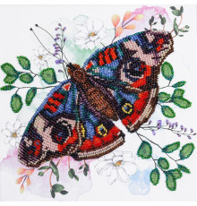 Набор-миди для вышивания бисером «Цветная гармония» AMB-103 на натуральном холсте