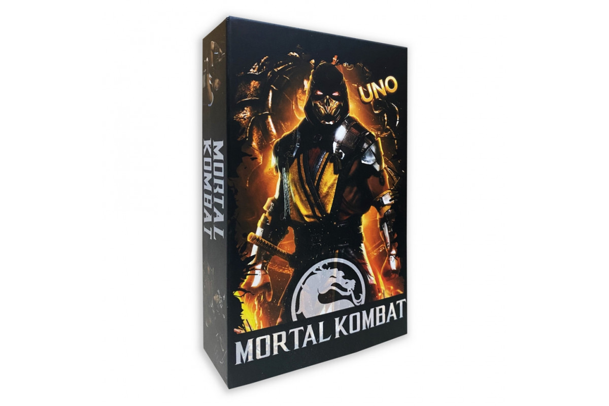 Настольная игра "Mortal Kombat UNO" PLR-0022 на украинском языке