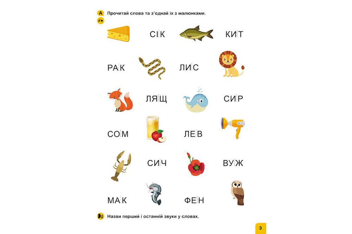 Школа Кенгуру. Вчуся читати "Слова" 1817002, 16 сторінок