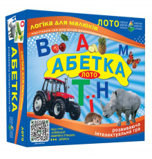 Настільна гра лото "АБЕТКА" 83002 вивчаємо український алфавіт
