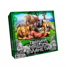 Настольная игра-викторина "Животные нашей планеты 2" G-JNP-01U на украинском языке