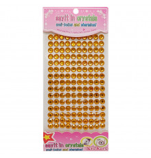 Напівнамистини наклейки СП-788, 8 мм, на планшетці 130 шт