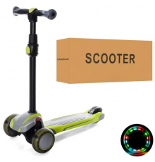 Самокат детский MAXI iTrike X1-GGR с подсветкой