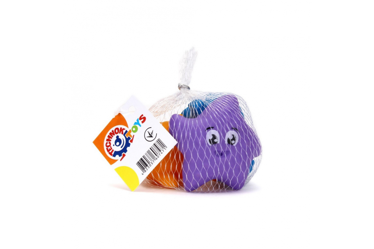 Игрушки для ванны "Морские обитатели " 7471TXK Violet