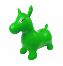 Детский прыгун-лошадка MS0737 резиновый Зеленый