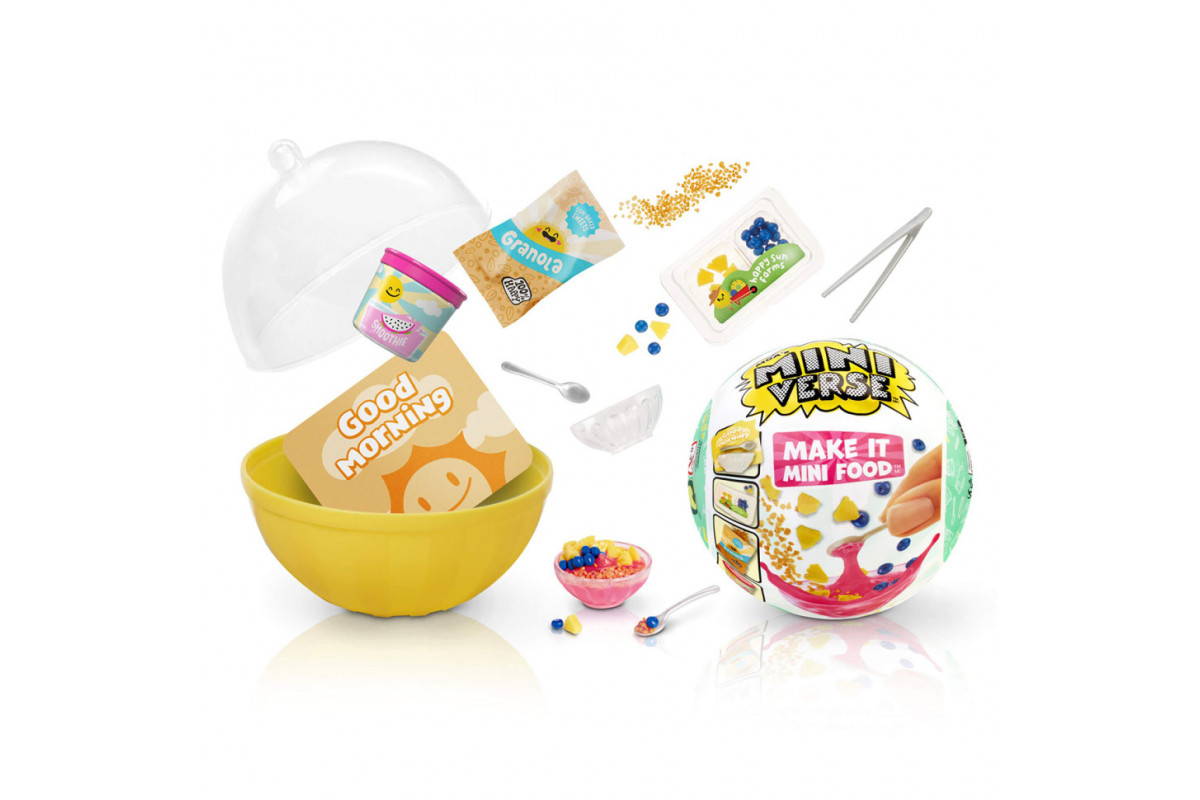 Игровой набор для творчества "Создай кафе"  MGA's Miniverse 505396 серии "Mini Food 3"