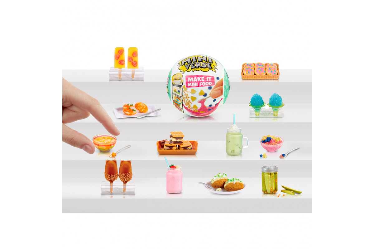 Игровой набор для творчества "Создай кафе"  MGA's Miniverse 505396 серии "Mini Food 3"