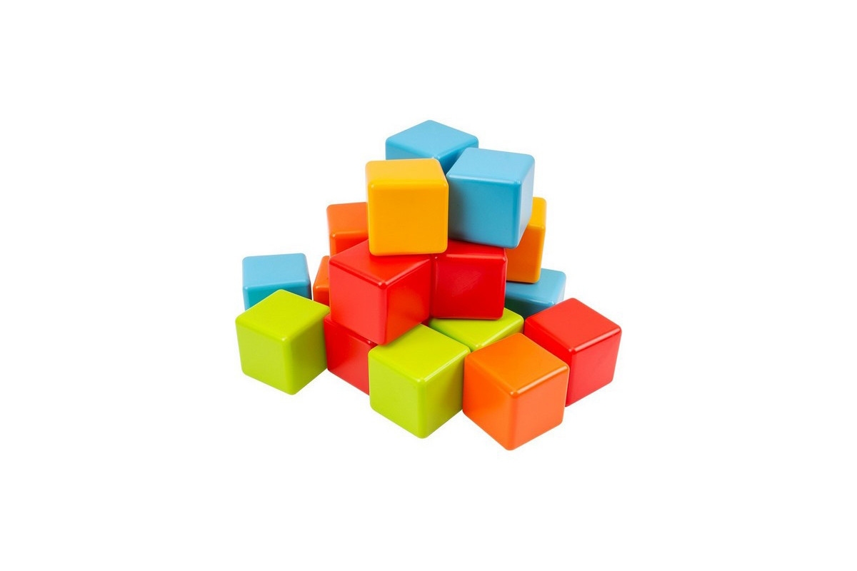 Детский игровой набор "Кубики" 8850TXK 20 штук