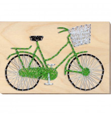 Набір стрінг-арт "Велосипед" ABC-011 дерев'яна основа