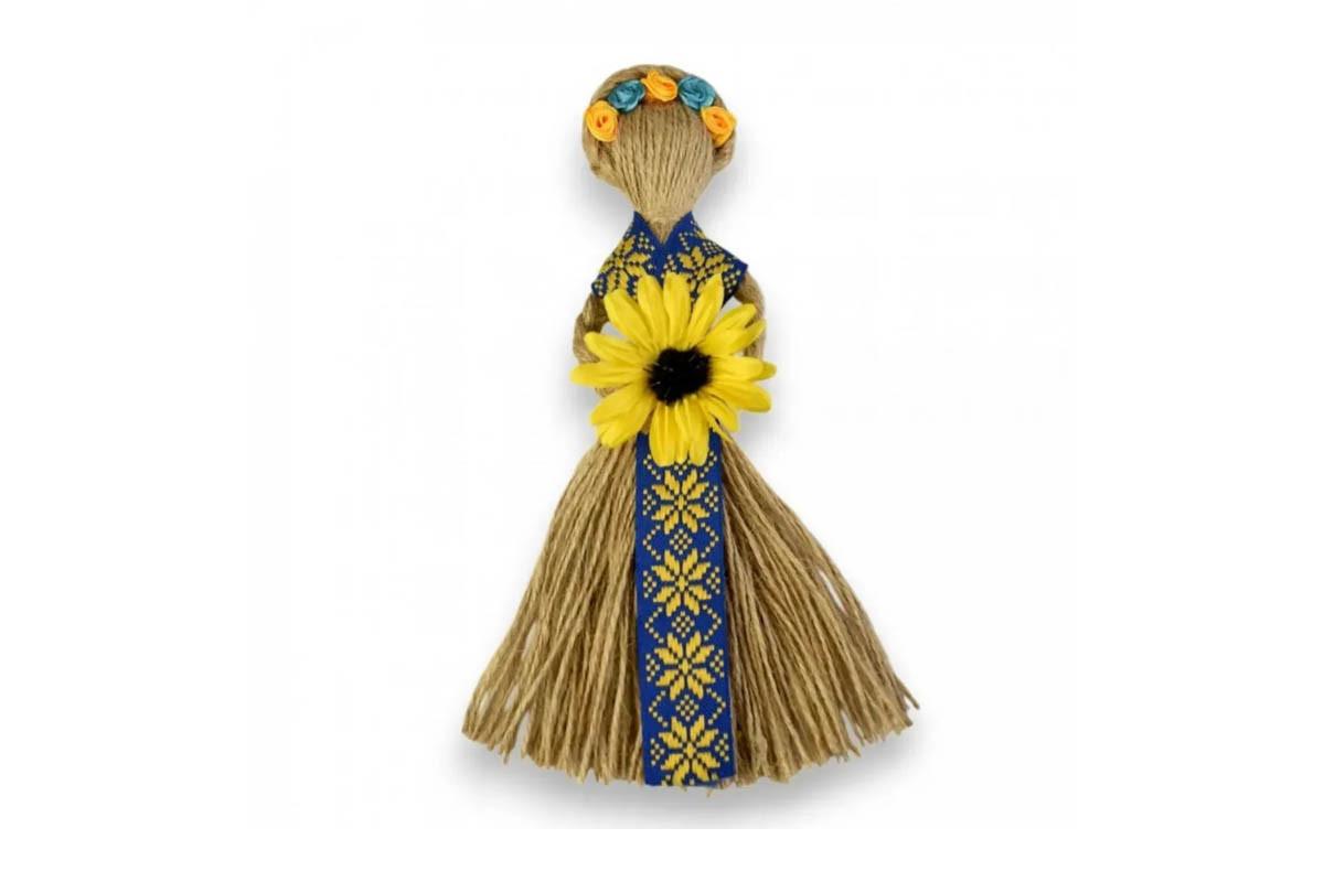 Набор для творчества Кукла-мотанка "Солнечная" Умняшка НС-007 размер изделия 20-22 см