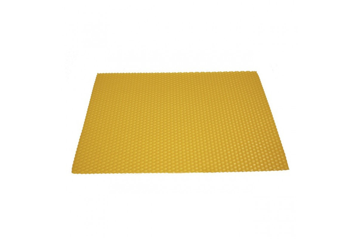 Вощина для производства свечей #5- помаранчевий 410 х 260 мм