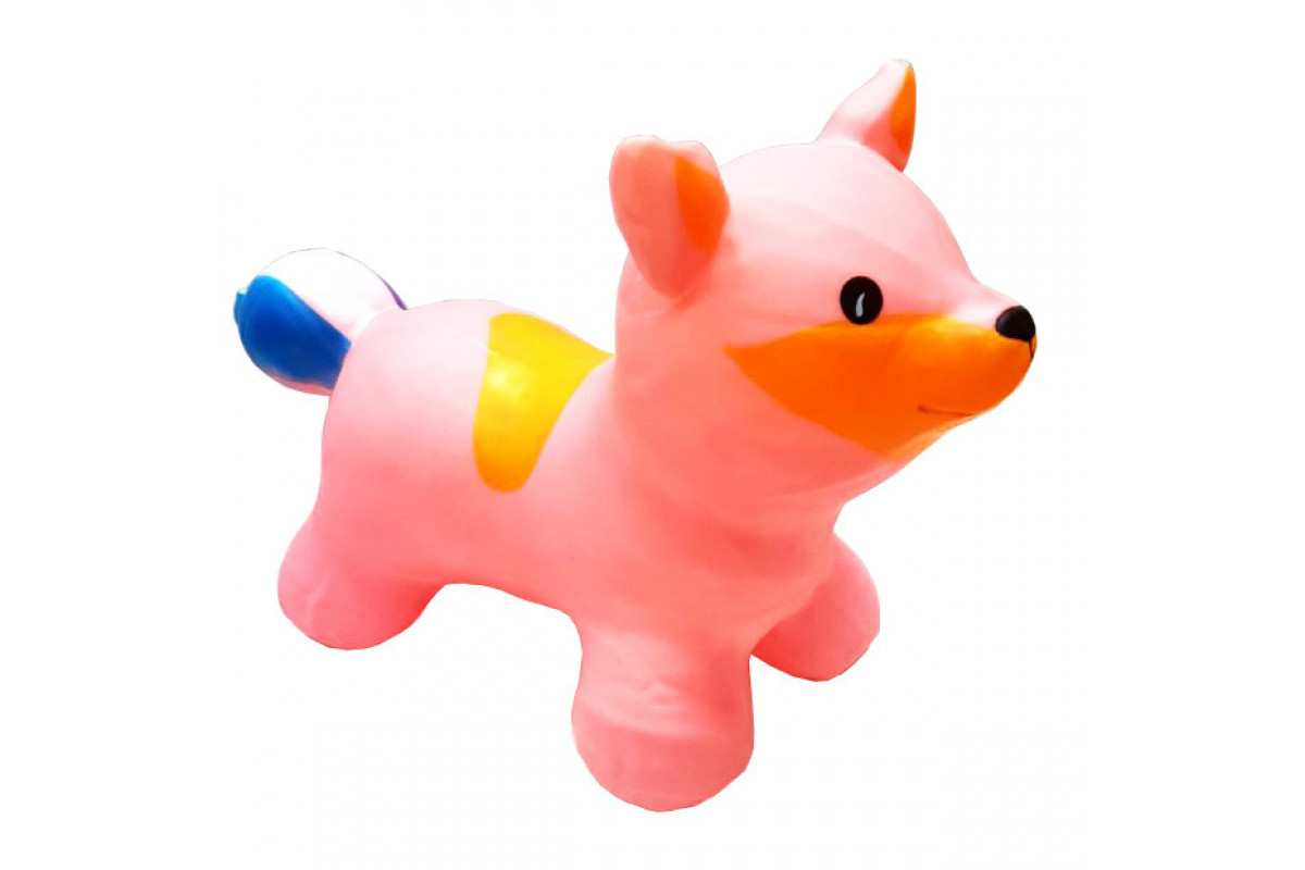 Игрушка-прыгун "Лисица" BT-RJ-0074 Надувная Розовый