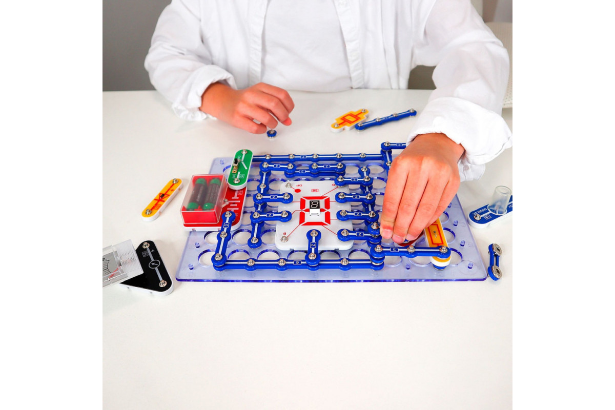 Электронный конструктор "999+ Схема школа" DOKA D70708 звук