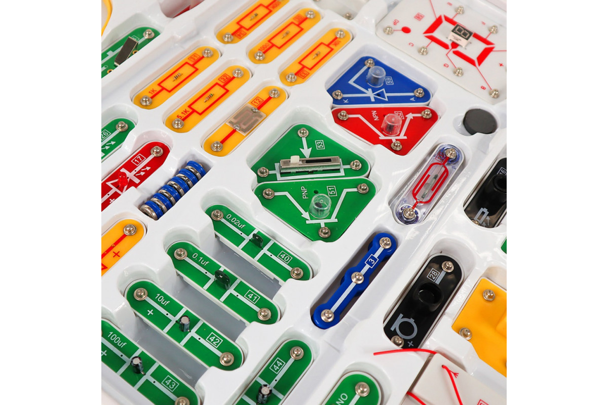 Электронный конструктор "999+ Схема школа" DOKA D70708 звук