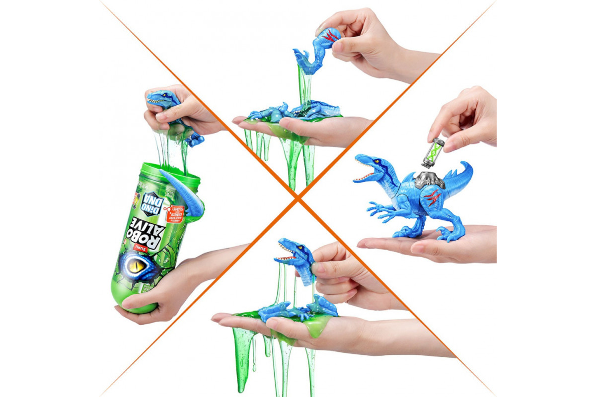 Интерактивный игровой набор ДНК Велоцизавра Pets & Robo Alive 71139B