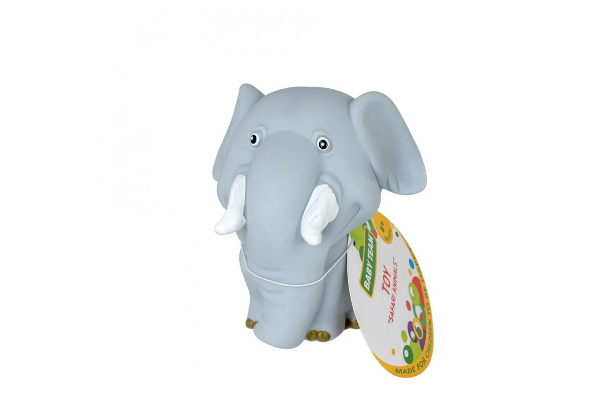 Детская игрушка для купания "Брызгающие животные сафари слон" 8752_слон