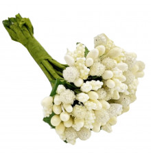 Декоративные тычинки для творчества KV-715 пучок 12 штук