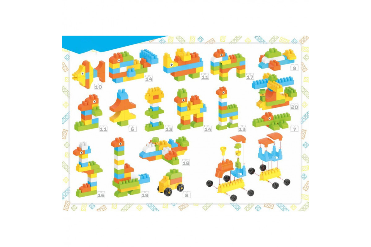 Игрушка "Конструктор ТехноК", арт.6573TXK 90 дет.