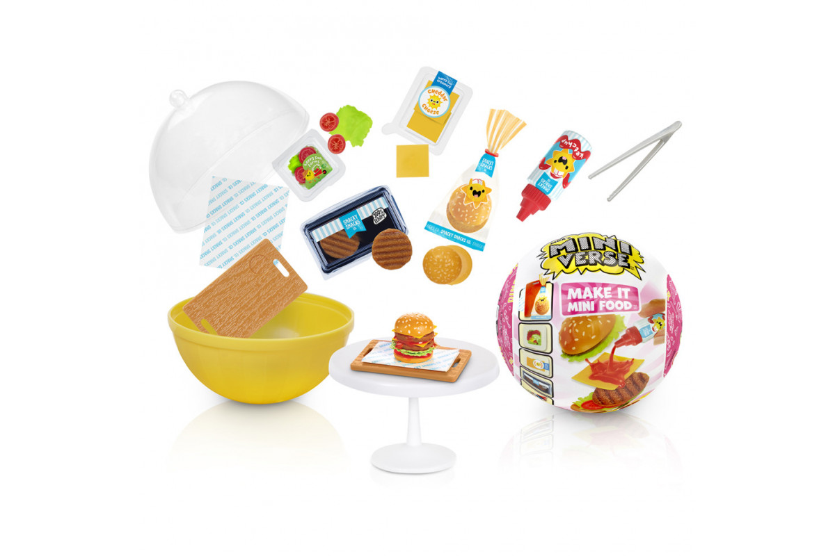 Ігровий набір для творчості "Приготуй вечерю" MGA's Miniverse 505419 серії "Mini Food 3"