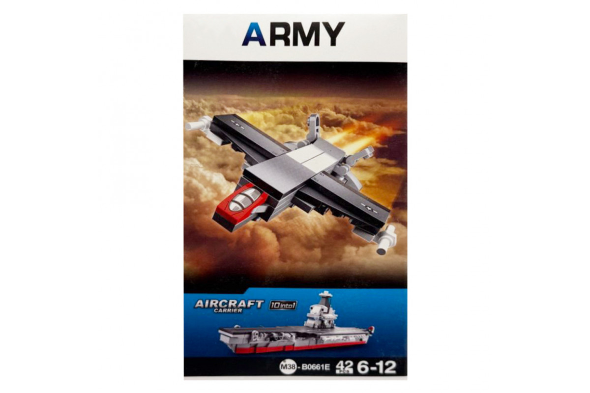 Детский конструктор "Aircraft carrier" M38-B0661-5, 42 детали