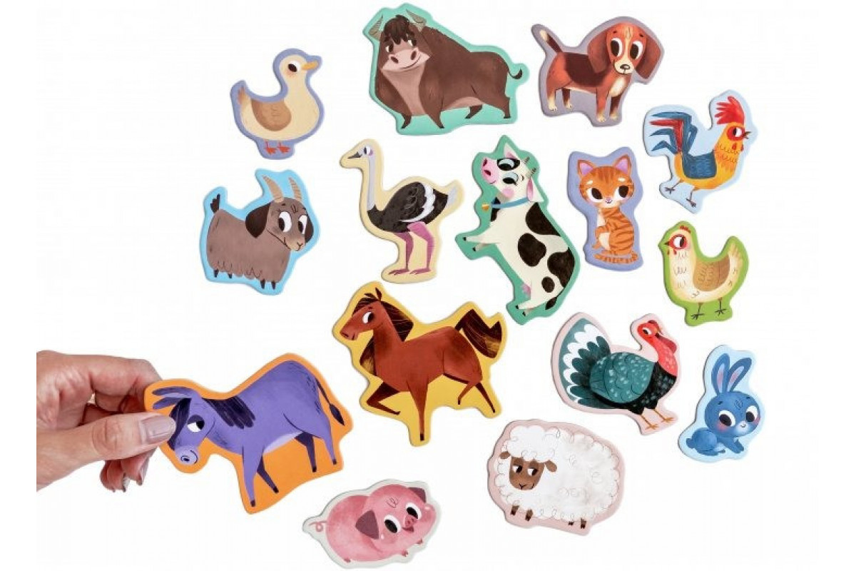 Набор магнитов Magdum "Ферма рисунки" ML4031-03 EN