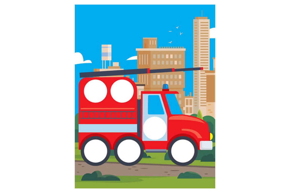 Детский сборник книжек "Кружочки" Книжковий Хмарочос 379518 с наклейками