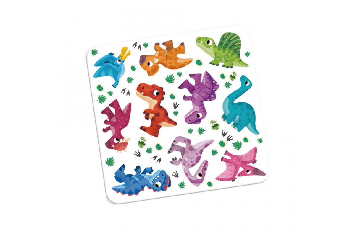 Набор для творчества "Динозавры" VT4206-48, 10 наклеек на планшетке