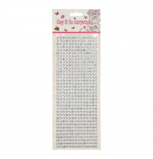 Наклейки декоративні XY-004(Silver) на планшеті 504 шт