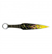 Дерев'яний сувенірний ніж «КУНАІ RADIATION» KUN-Ra