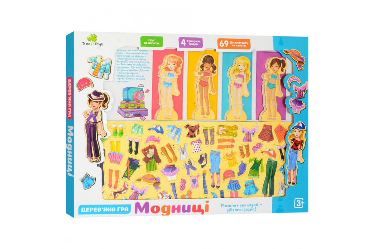 Детская игра Гардероб MD 1076 на магнитах