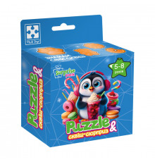 Детские пазлы с сюрпризом "Пингвинчик" VT8030-06, 180 деталей