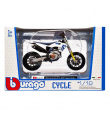 Детская модель Мотоцикла "Husqvarna FS450 Supermoto" Bburago 18-51030-9 масштаб 1:18