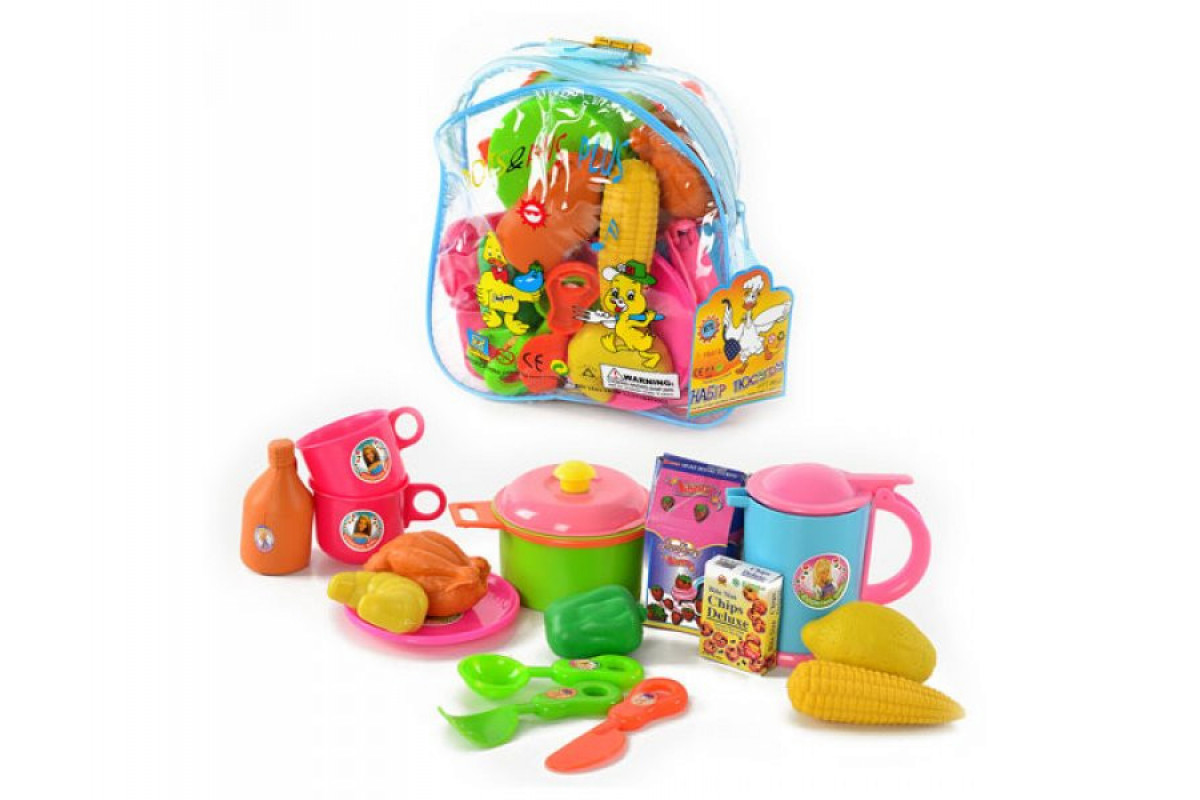 Іграшковий посуд 9952 в рюкзаку