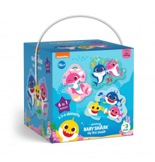 Дитячий пазл "Baby Shark" 200587 від 2 років, 18 елементів