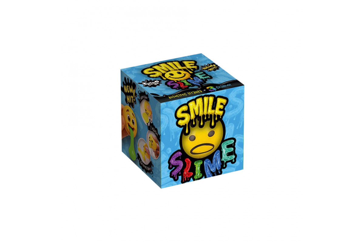 Іграшка антістресс В'язка маса "Smile Slime" SS-01-02 клейкий лизун
