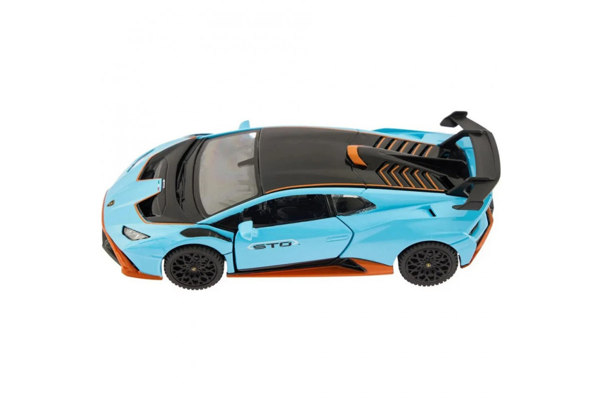 Дитяча автомодель "Lamborghini Huracan STO" Rastar 64300 блакитний, масштаб 1:32