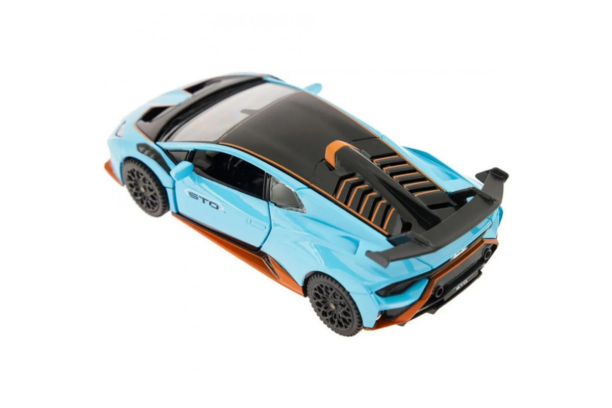 Дитяча автомодель "Lamborghini Huracan STO" Rastar 64300 блакитний, масштаб 1:32