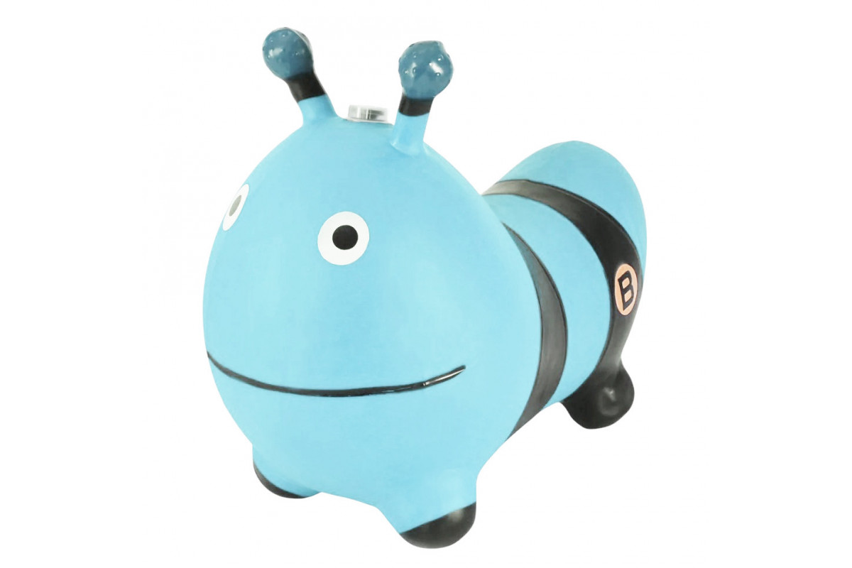 Дитяча іграшка-стрибун "Бджілка" RB2515(Light-Blue) музика, світло