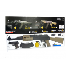 Детский Автомат "Калашникова АК47" CYMA СМ47 T, с аккумулятором