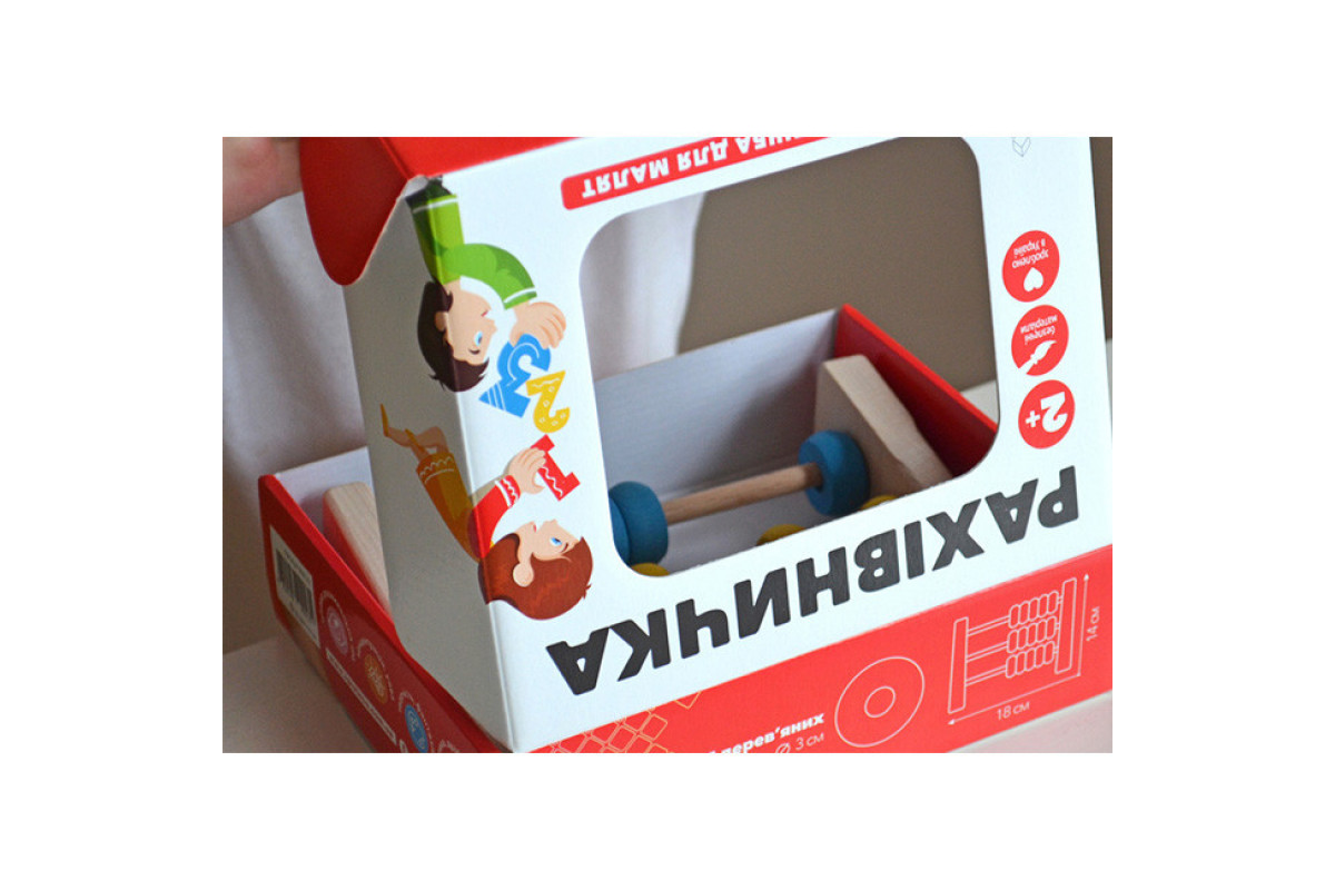 Гра навчально-пізнавальна "Рахівниця" 3х5 Igroteco 900132