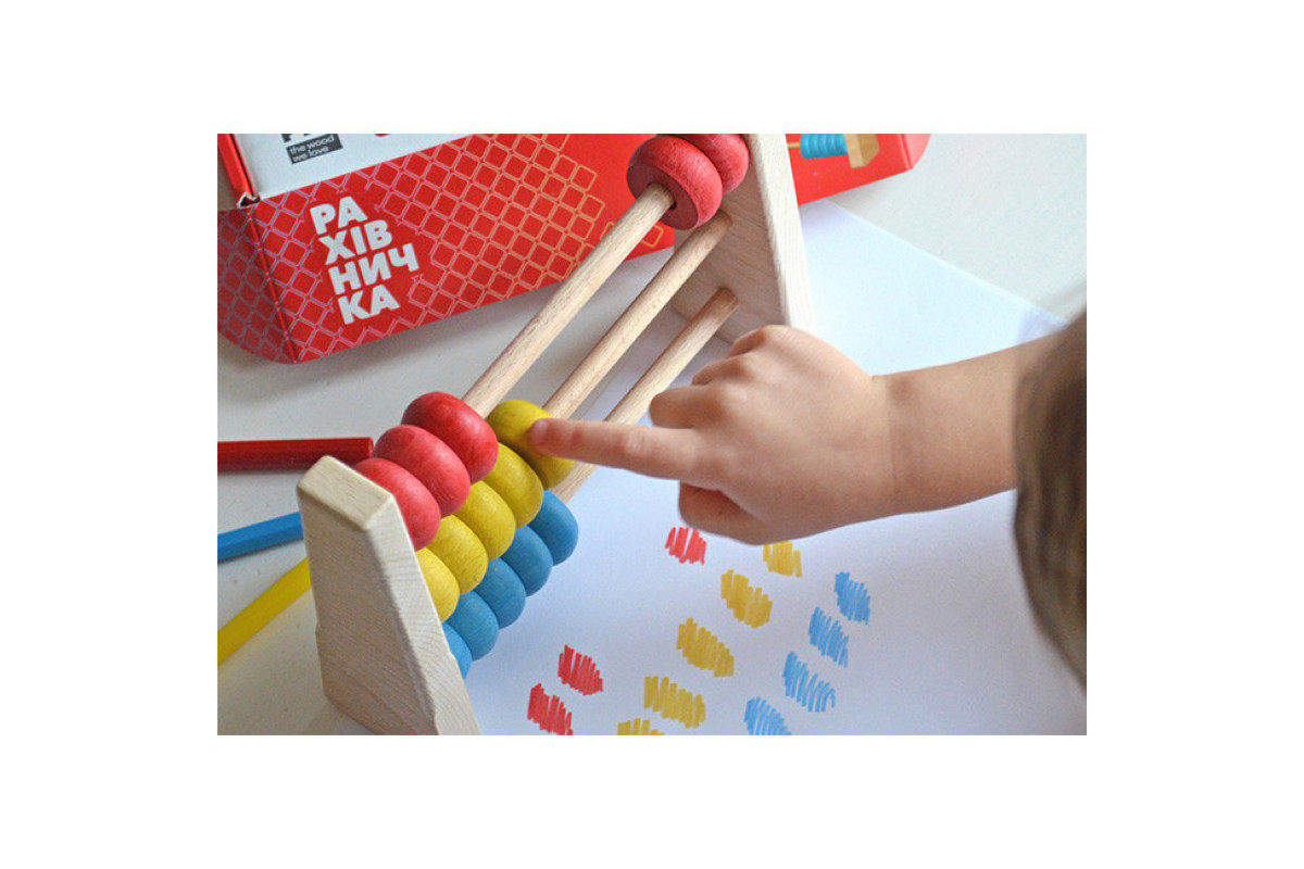 Гра навчально-пізнавальна "Рахівниця" 3х5 Igroteco 900132