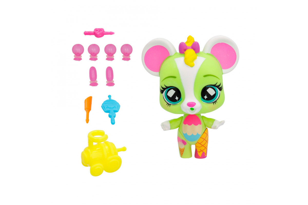 Ігровий набір Мишеня Моллі Bubiloons 85619 фігурка, аксесуари, кульки