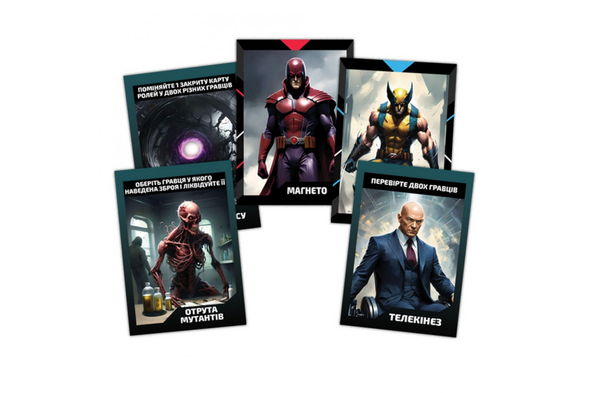 Настольная карточная игра "Битва комиксов" PLR-0016