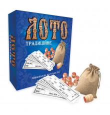 Лото "Традиционное" 30315 с деревянными бочонками