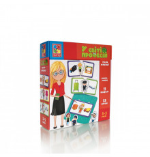 Настільна гра на асоціації "У світі професій" Vladi Toys VT1804-44 (укр)