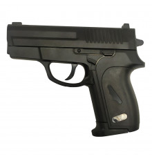 Пистолет ZM01-B, черный, с пульками, металический