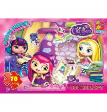 Детский пазл "Little Charmers" LC492 плакат 70 элементов