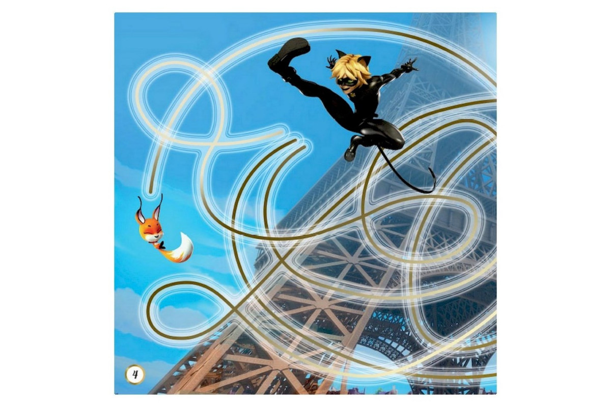 Лабиринты с наклейками "Сила превращения" Леди Баг 1249014, 450 наклеек